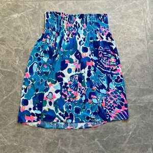 Lilly Pulitzer Adeline Multi Hit The Spot Pull On Skirt